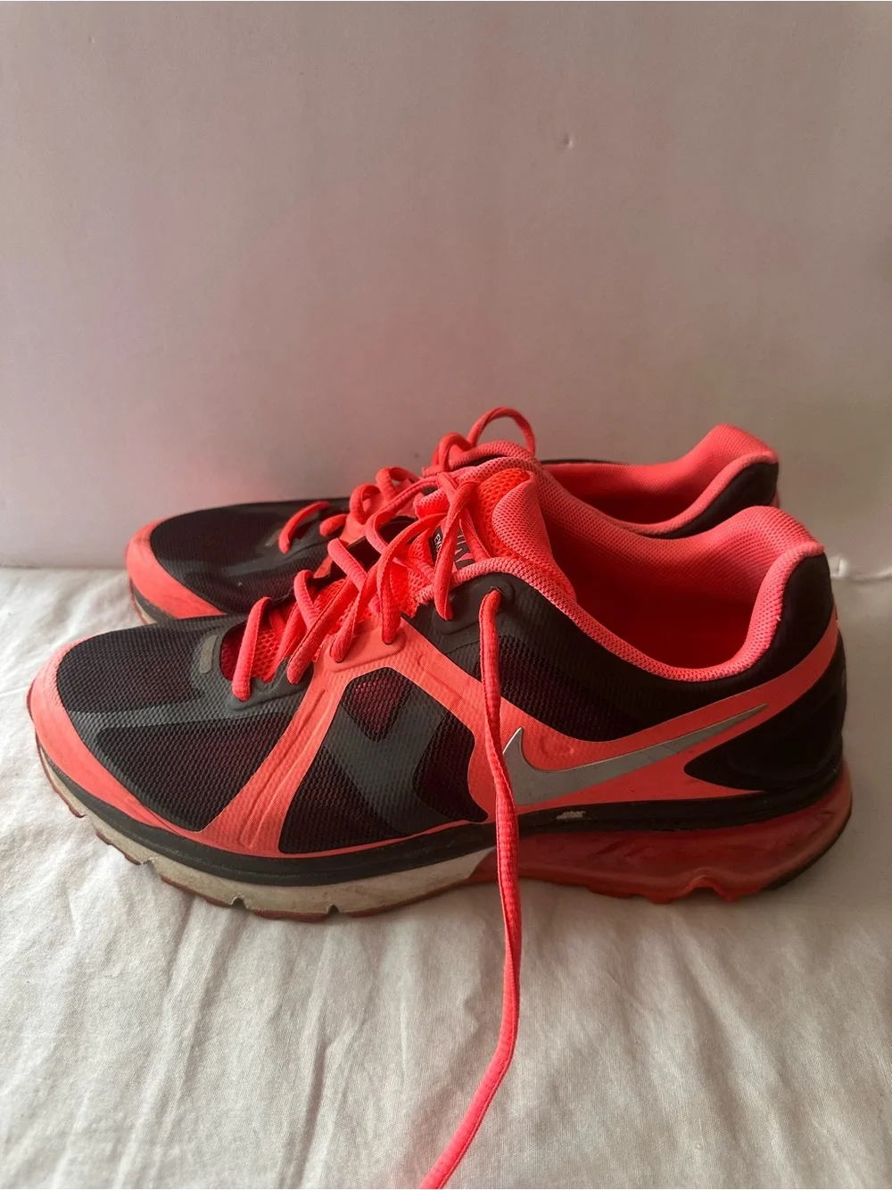 Nike Women’s Athletic Shoes - Black & Red-Orange